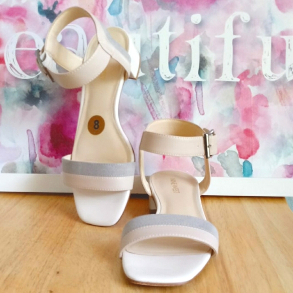 NINE WEST | Runaway Sandals Heel Shoe 8